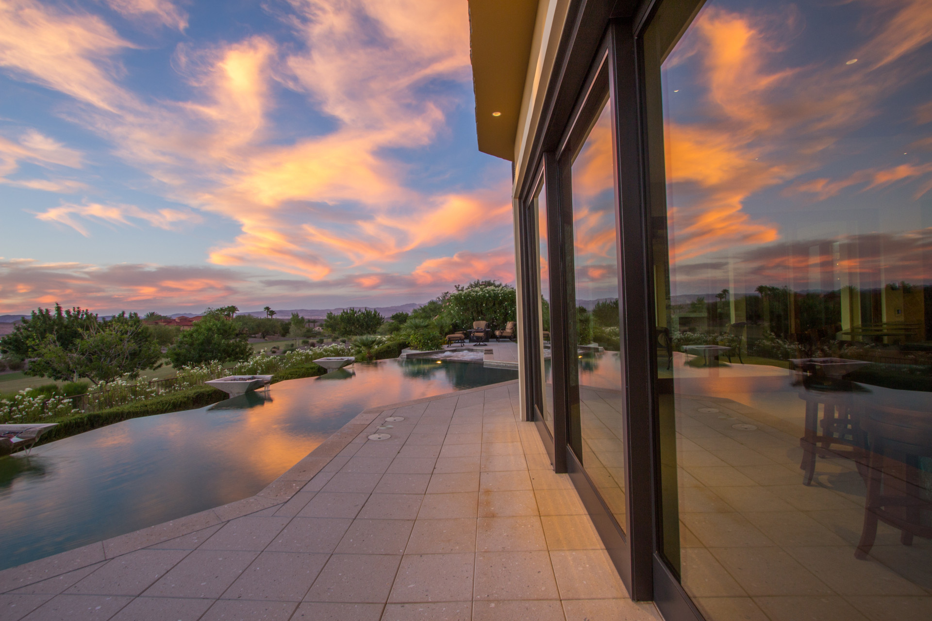 Lake Las Vegas Twilight Photography - Aerial Photo Media